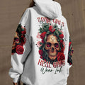 Skull 3D All Over Hoodie Real Girls Wear Ink