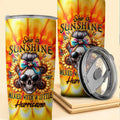 Skull Tie Dye Tumbler She Is Sunshine