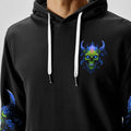 Skull 3D All Over Hoodie Shank You With My Horn