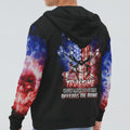 Skull 3D All Over Hoodie Sorry If My Patriotism Offends You