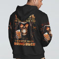 Skull 3D All Over Hoodie The Devil Whispered To Me Bring Beer