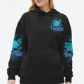 Skull 3D All Over Hoodie The Good Girl In Me Got Tired