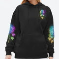 Colorful Rose Skull 3D All Over Hoodie The Good Girl In Me Got Tired