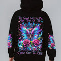 Skeleton Fairy Skull 3D All Over Hoodie The Good Girl In Me