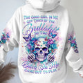 Butterfly Skull 3D All Over Hoodie The Good Girl In Me