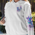 Butterfly Skull 3D All Over Hoodie The Good Girl In Me